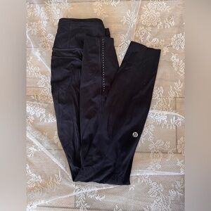 lululemon athletica fast and free Black Leggings